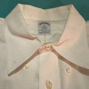 Brooks Brothers Regent Fit Polo Shirt White Oxford